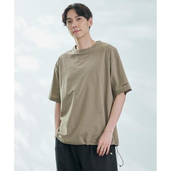 tシャツ アムンゼン ヘムスピンドル クルーネック Tシャツ メンズ