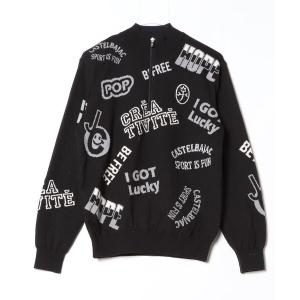 「CASTELBAJAC」 長袖ニット 46 ブラック レディース