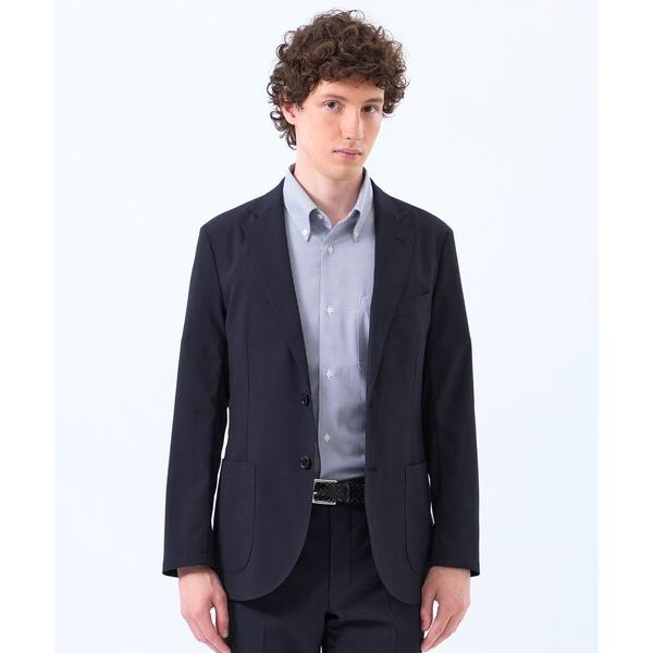 ジャケット テーラードジャケット トロッター ウルトラライト ジャケット ナローサッカーストライプ ...