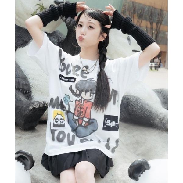 tシャツ Guernika/ゲルニカ/らんま1/2 Paint T-shirt / 早乙女乱馬 メン...