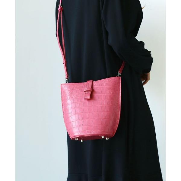 ショルダーバッグ バッグ クロコダイルレザー ミニショルダーバッグ ポシェット レディース