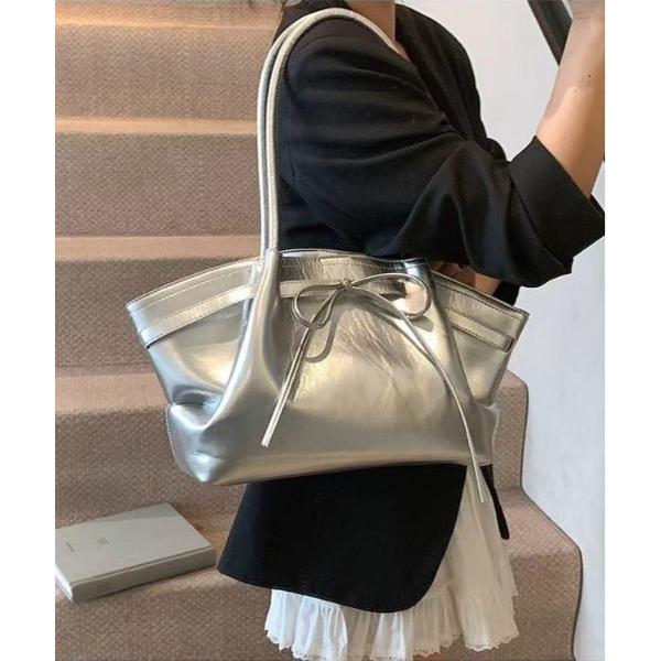 ショルダーバッグ バッグ リボンデザインハンドバッグ レディース