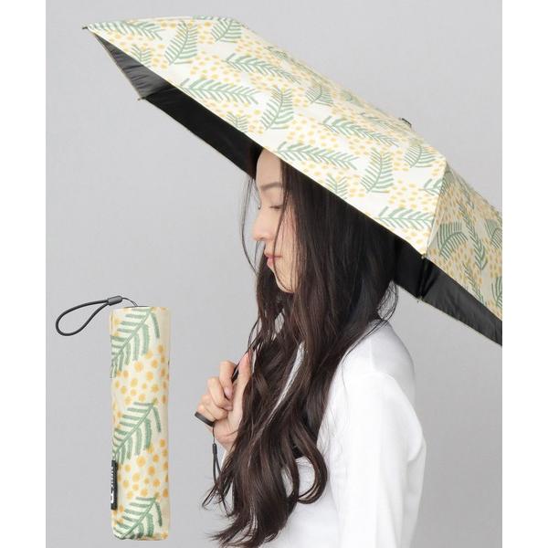折りたたみ傘 晴雨兼用 北欧系 軽量 折り畳み 日傘（ミモザ・バラ・同級生） レディース