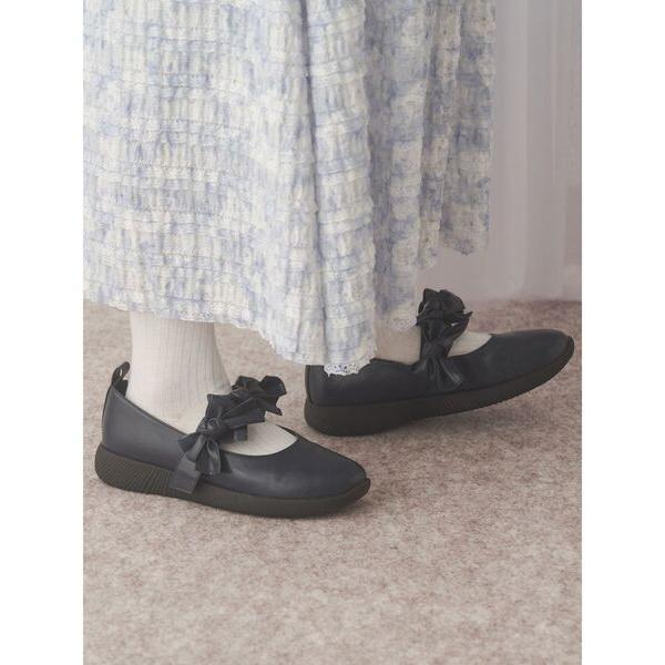 パンプス ribbonメリージェーン