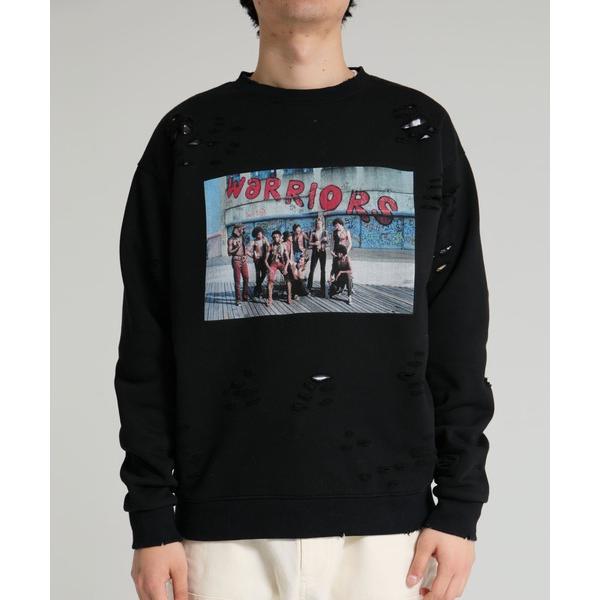 トレーナー スウェット DELUXE x THE Warriors Photo CREW メンズ レ...