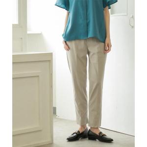 パンツ 「S-LLサイズ」ハイストレッチスティックパンツ「洗濯機洗い可／接触冷感」 レディース
