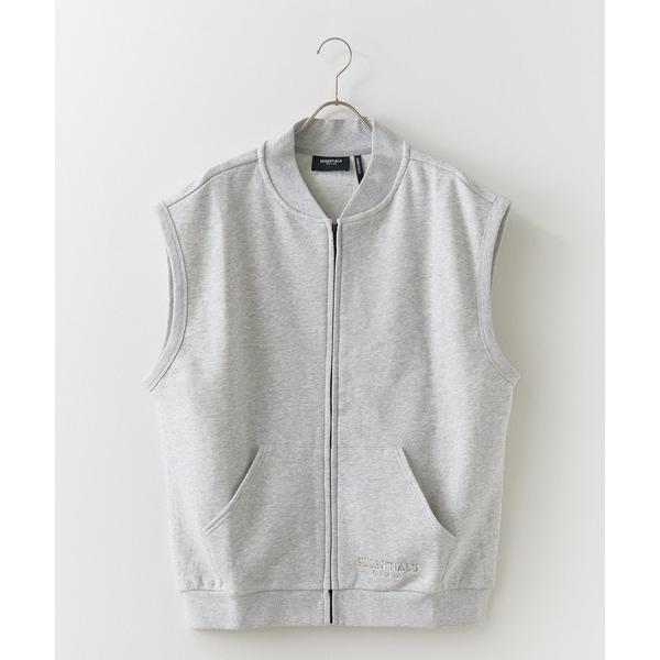 ベスト ジレ FOG ESSENTIALS/エッセンシャルズ FULL ZIP SS SWEAT V...