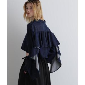 LE PHIL（ル フィル） ポンチョ ウールボアケープ レディース