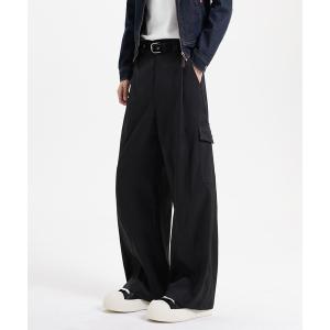 スラックス ワイドカーゴスラックス メンズ