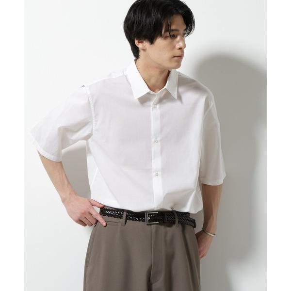 シャツ TEXBRID(R)レギュラーカラーシャツ 半袖 メンズ