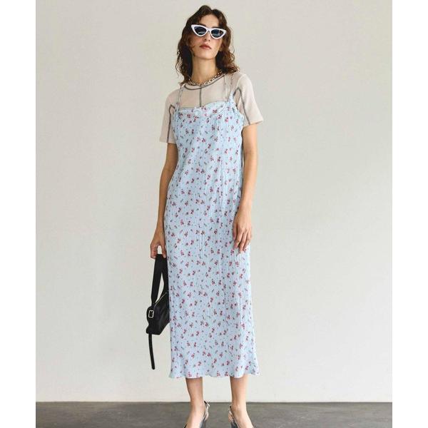ワンピース Small Flower Pleated Dress/スモールフラワープリーツワンピース...