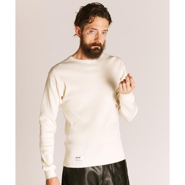 tシャツ Schott/ショット/ARMY RIB LS T-SHIRT/アーミーリブ ロンT メン...
