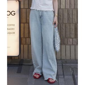 ジーンズ デニム デニムパンツ wide loose denim レディース