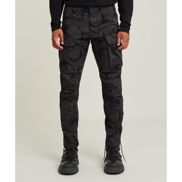 カーゴパンツ ROVIC  3D TAPERED PANTS/立体裁断カモ柄テーパードカーゴパンツ ...