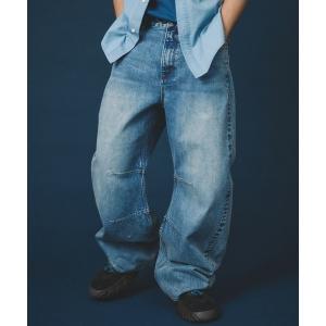 ジーンズ HUB＆SPOKE カーブ パンツ メンズ レディース
