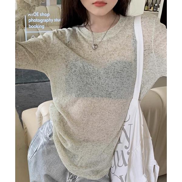 tシャツ シアーロンT レディース