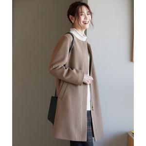 「GLOBAL WORK」 コート MEDIUM モカ レディース