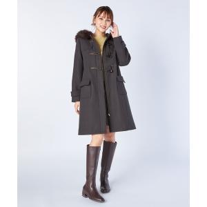 「LAISSE PASSE」 ダッフルコート MEDIUM ダークグレー レディース