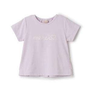 tシャツ 「水陸両用」ロゴ刺しゅうTシャツ(キッズサイズ) キッズ 子供服 女の子