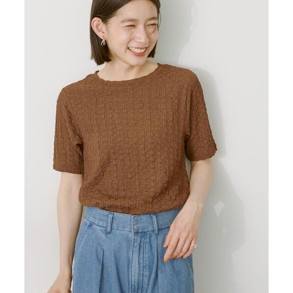 tシャツ ぽこぽこ半袖Tシャツ レディース