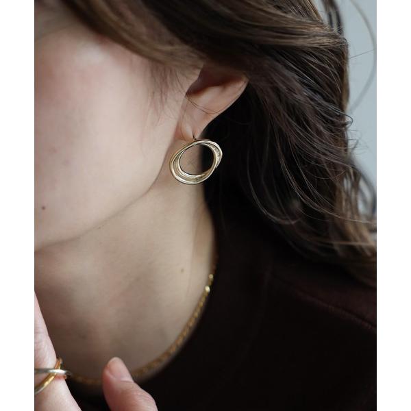 ピアス ニュアンスサークルピアス レディース