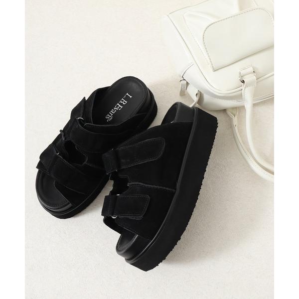 サンダル L.B.Evans Rosie 厚底サンダル レディース