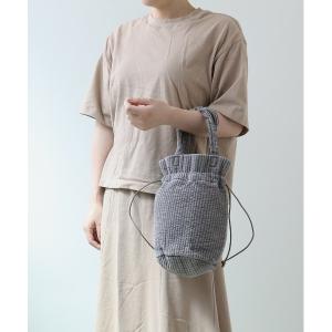agnes b.（アニエスベー） ショルダーバッグ バッグ ラフィア スモール