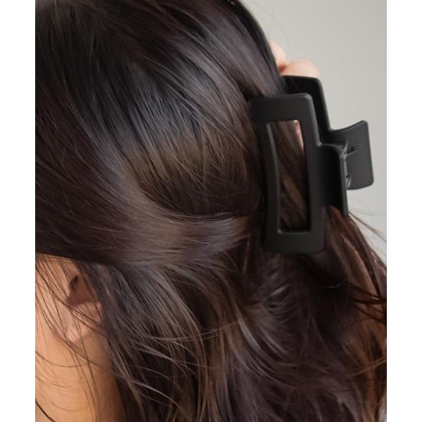 ヘアクリップ 「中サイズ」スクエア型 バンス クリップ
