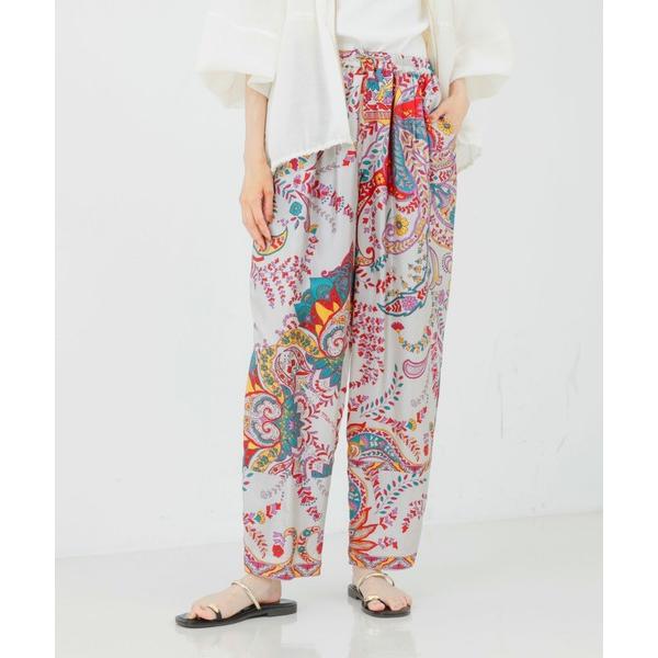 パンツ 「manipuri」sarasa ロングパンツ レディース