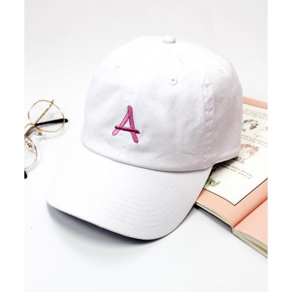 キャップ 帽子 「newhattan」 ニューハッタン 推し活 オリジナル イニシャル 刺繍 キャッ...