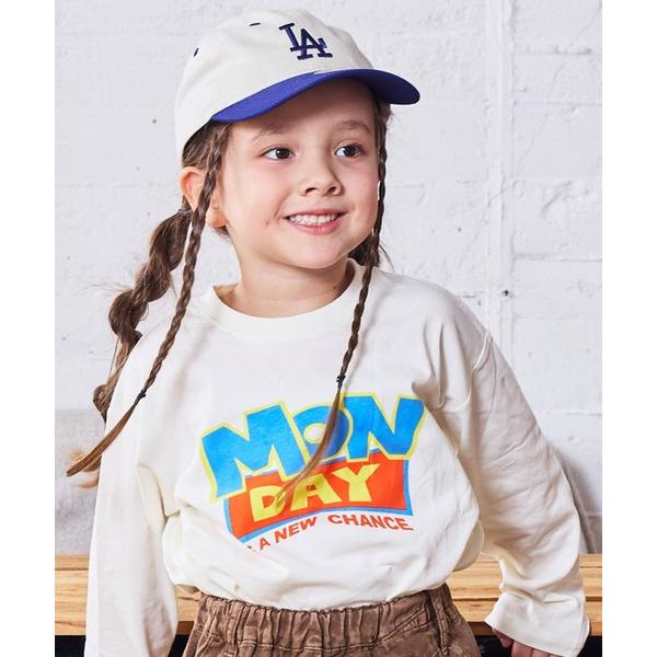 tシャツ 1WEEK”ロンＴ キッズ 子供服 男の子 女の子