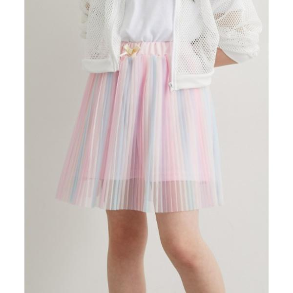 スカート プリーツチュールパンツインスカート（女の子） キッズ 子供服 女の子