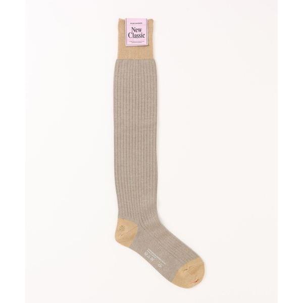 靴下 「MARCOMONDE」wool glitter high socks 176N5/1WG2-...