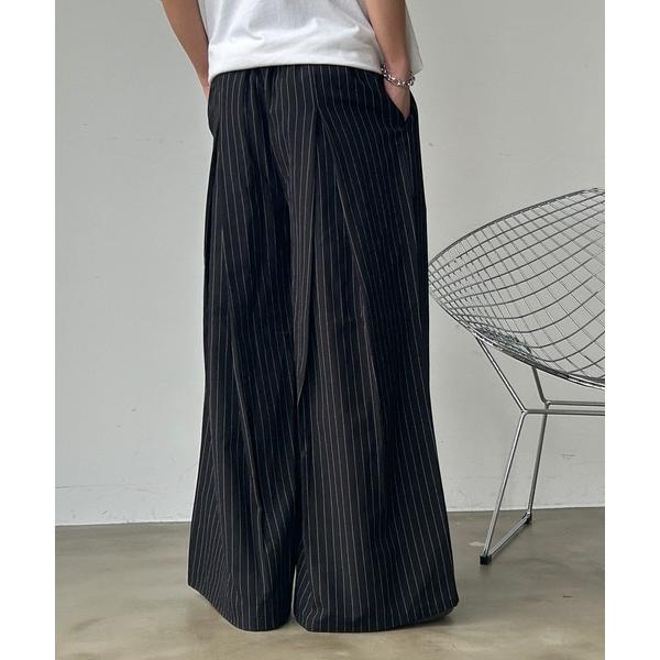 スラックス 「ユニセックス」バックワンタックワイドパンツ メンズ レディース