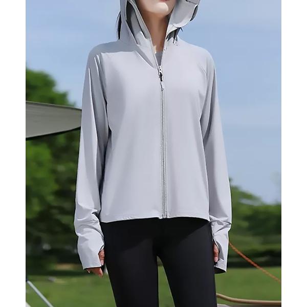 パーカー レディース UVカット パーカージャケット レディース