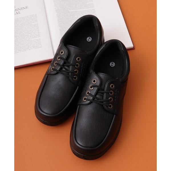 スニーカー カジュアルUチップレースシューズ メンズ