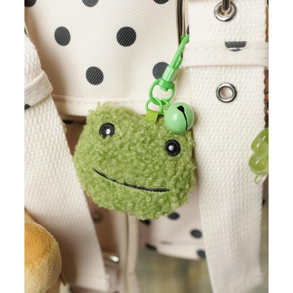 キーホルダー ミニぬいぐるみキーホルダー/カエル