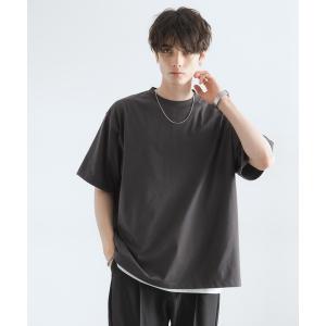 tシャツ 「接触冷感機能付き」「HIGH COOL/ハイクール」シルキーソリッドTシャツ メンズ