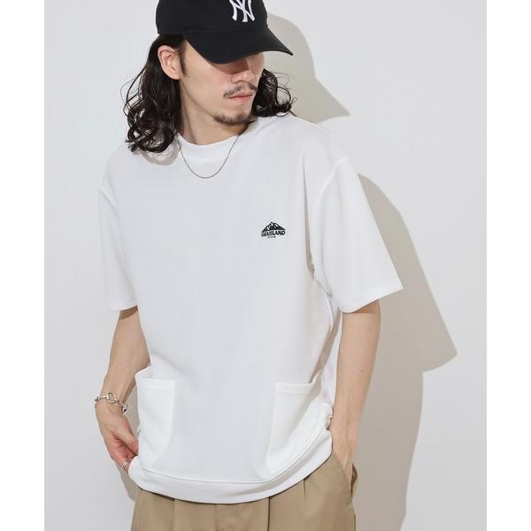 tシャツ ドライ ダブルポケ ロゴ 半袖 Tシャツ メンズ レディース