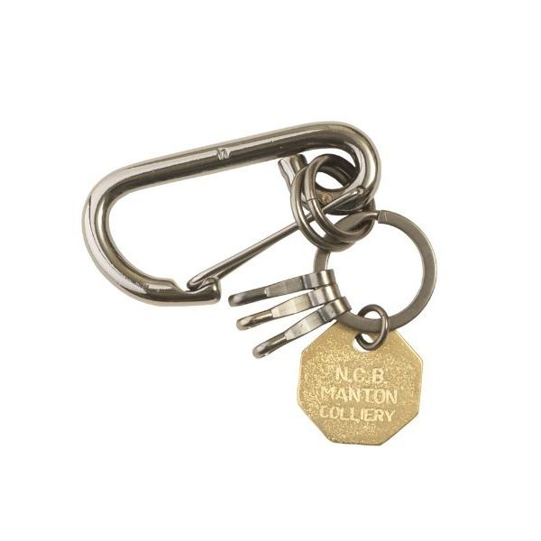 キーホルダー 3連カラビナ/キーリング