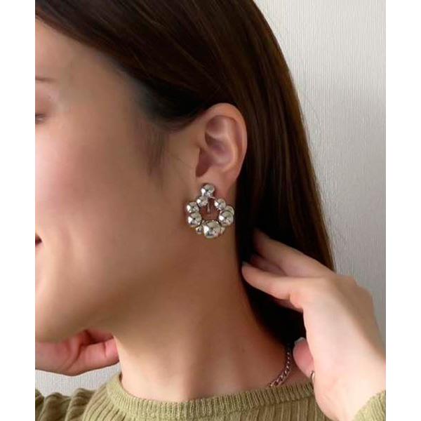 イヤリング JewCas「動画あり」バブルメタルエアフィットイヤリング 「JC4875」 レディース...