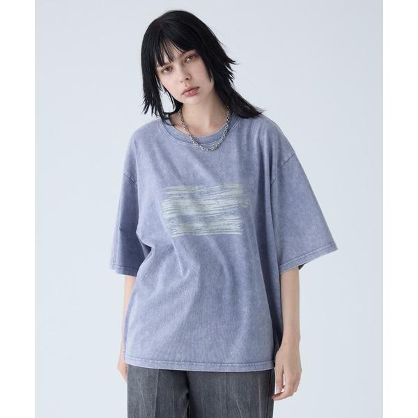 tシャツ 「VELNUS」Sulfur Snow Vintage Foil Print Short ...
