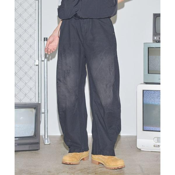 ワイドパンツ パンツ ウォッシュワイドバルーンレッグパンツ「UNISEX」 メンズ レディース