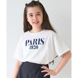 tシャツ キッズ　親子お揃いテールカットロゴTシャツ キッズ 子供服 女の子｜ZOZOTOWN Yahoo!店