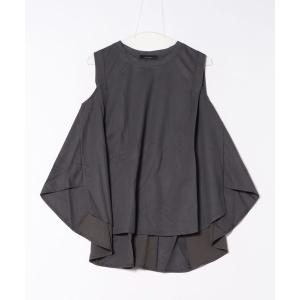 tシャツ キャラメルピケパネルチュニック レディース