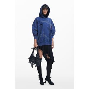 Desigual（デシグアル） トレーナー スウェット アートモチーフ ジップ