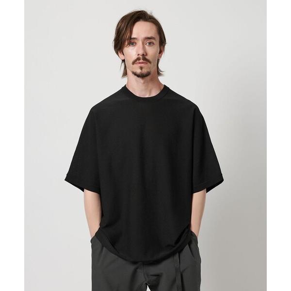 セーター ニット ハイゲージ ドルマン クルーネック ニットTシャツ‐抗菌 防臭‐ メンズ