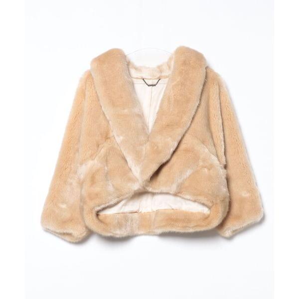 「LILY BROWN」 ポンチョコート FREE ベージュ レディース