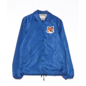 「Maison Kitsune」 コーチジャケット XX-SMALL ブルー メンズ