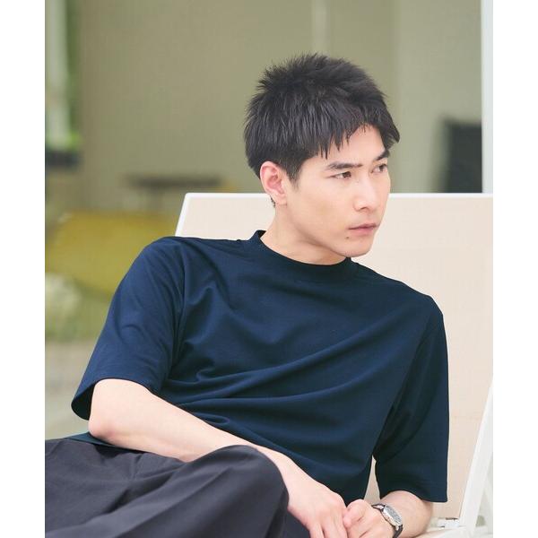 tシャツ Somarti カノコ クルーネック Tシャツ -遮熱・UVカット・吸水速乾- メンズ